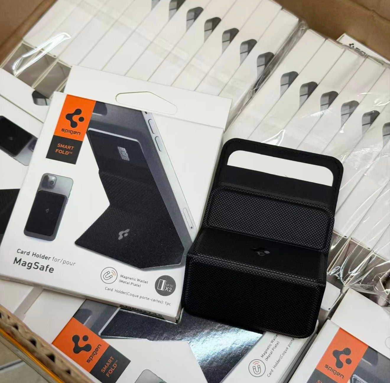 Spigen Wallet Smart Fold (Mag Fit), Card Fold+Stand