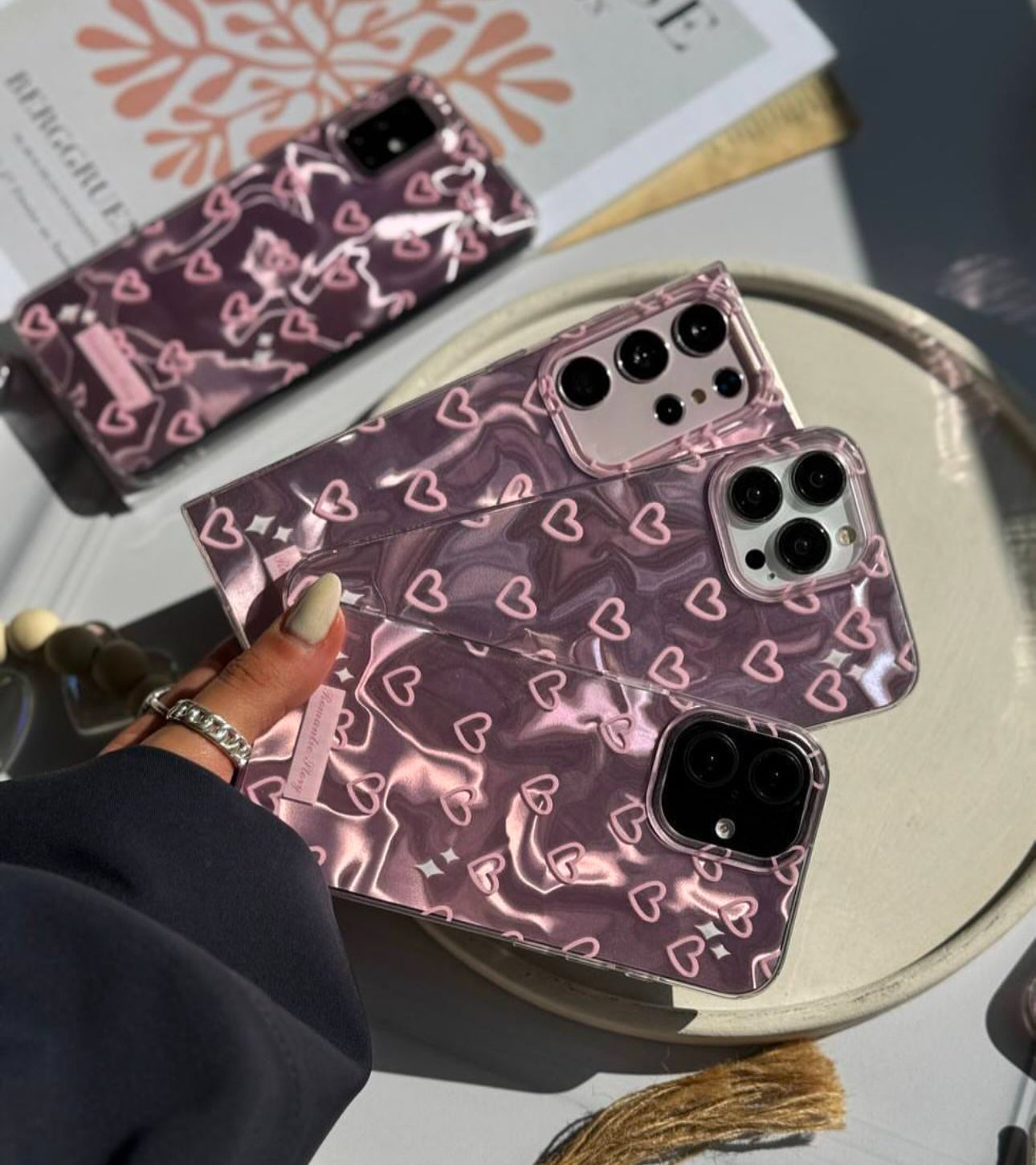 New Heart IMD GLITTER Lens Case! ✨