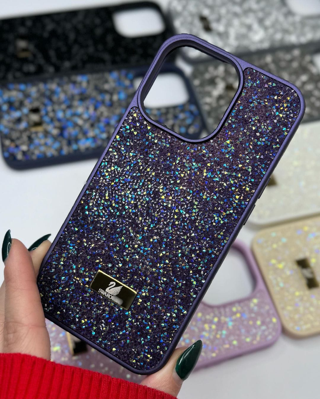 Swarovski Rhinestones Glitter Case