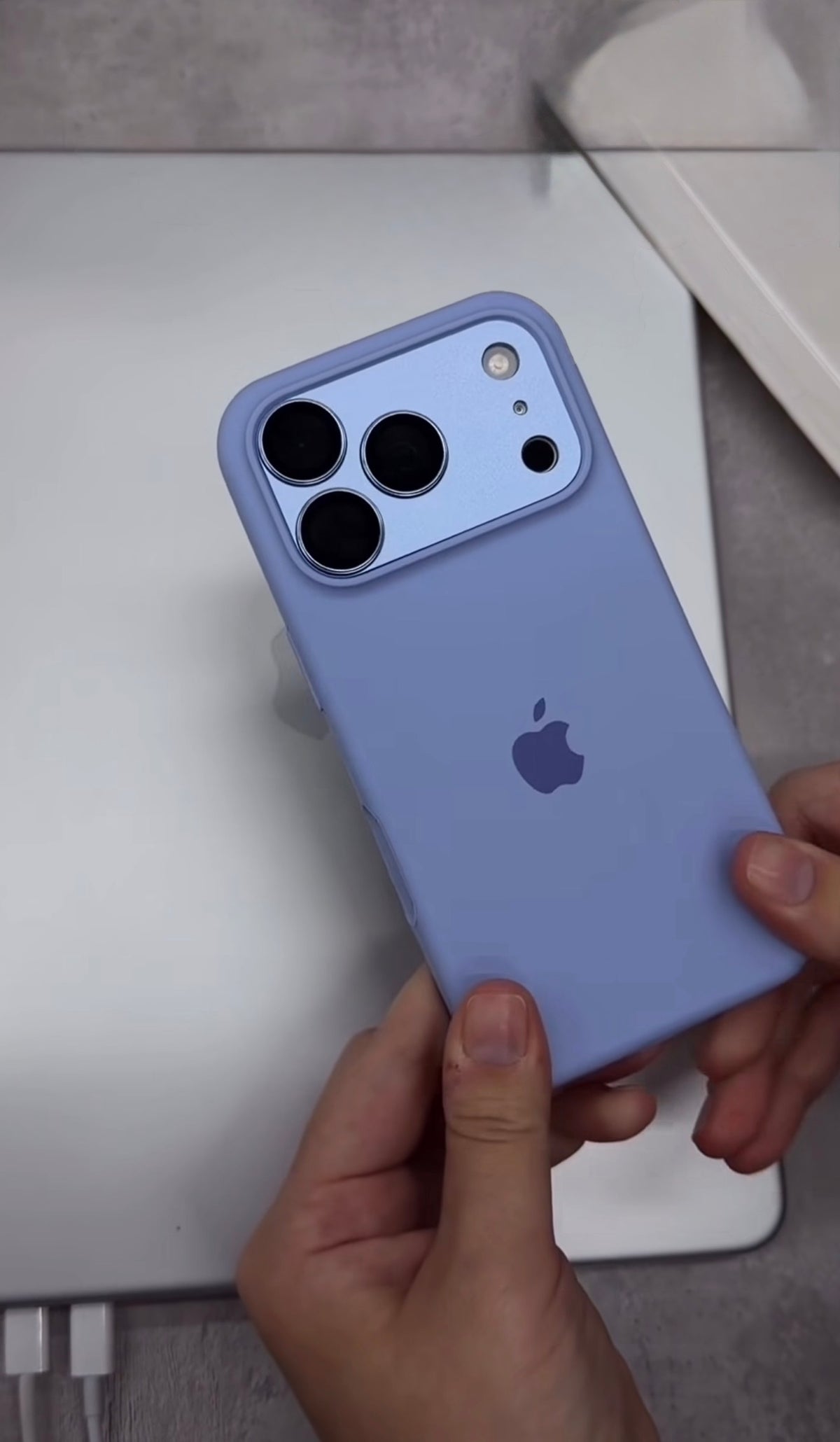 Convertor Apple Logo Silicone Case With Convertor Lens To 18 Series