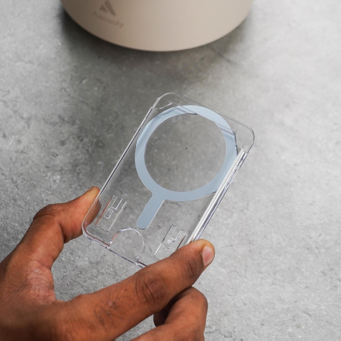 Flex Transparent MagSafe Card Wallet