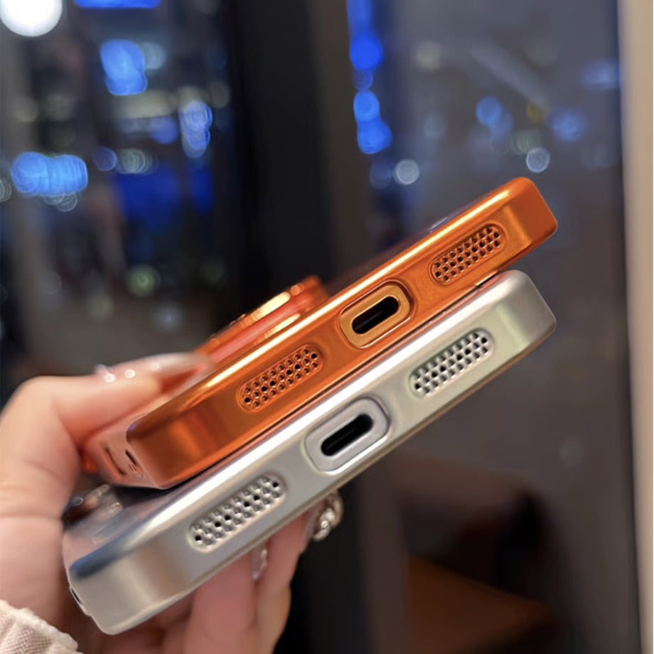 New Lens Glass Stand Clear Case
