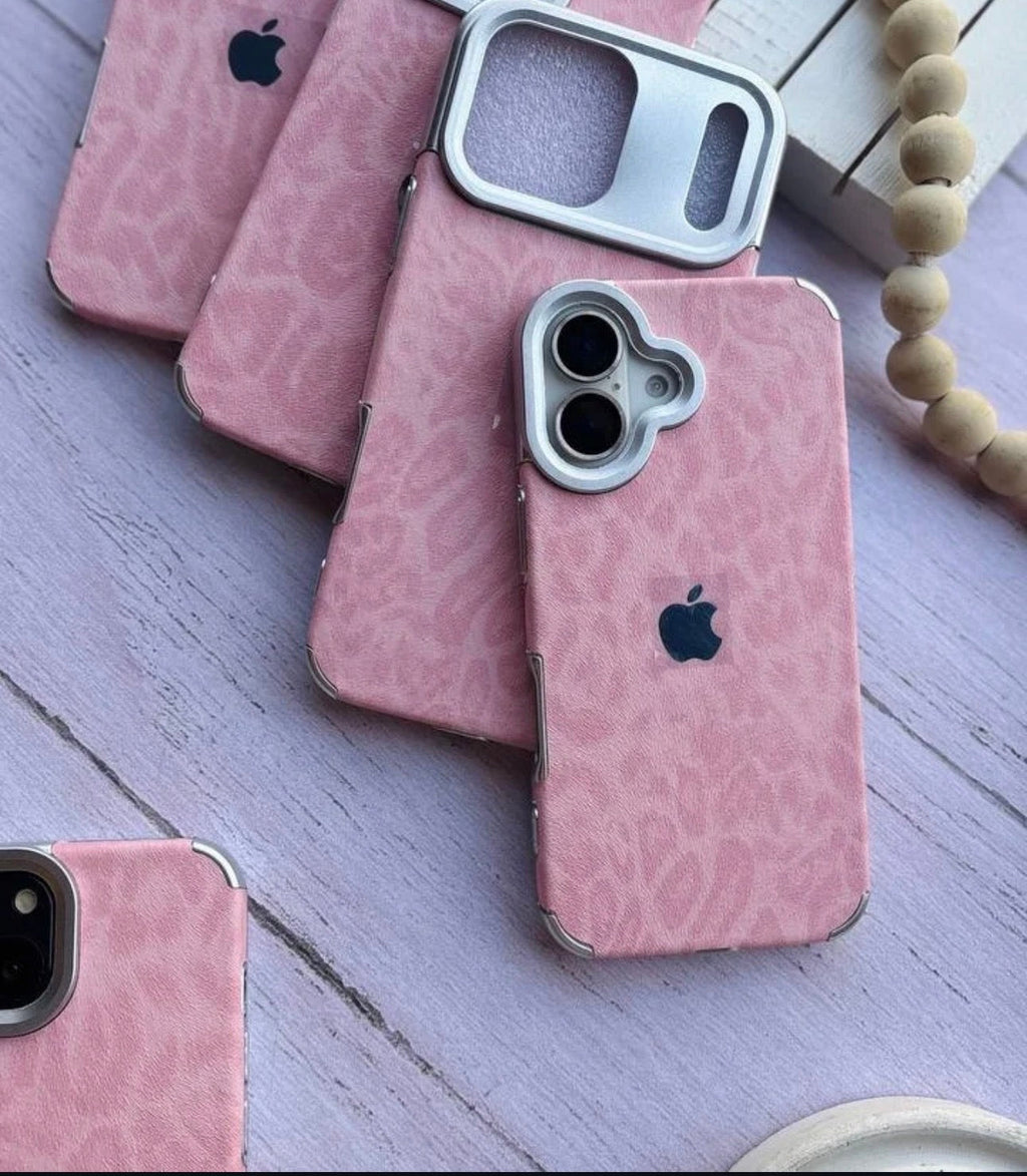 New Luxe Leapords Leather Feel Case