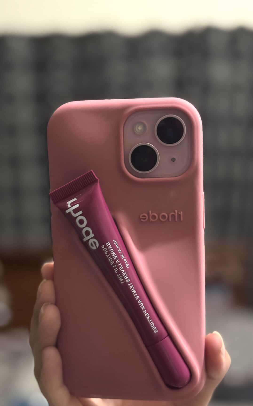 New Original Rhodes LipGloss 💄 Silicone Case With Box 🩶