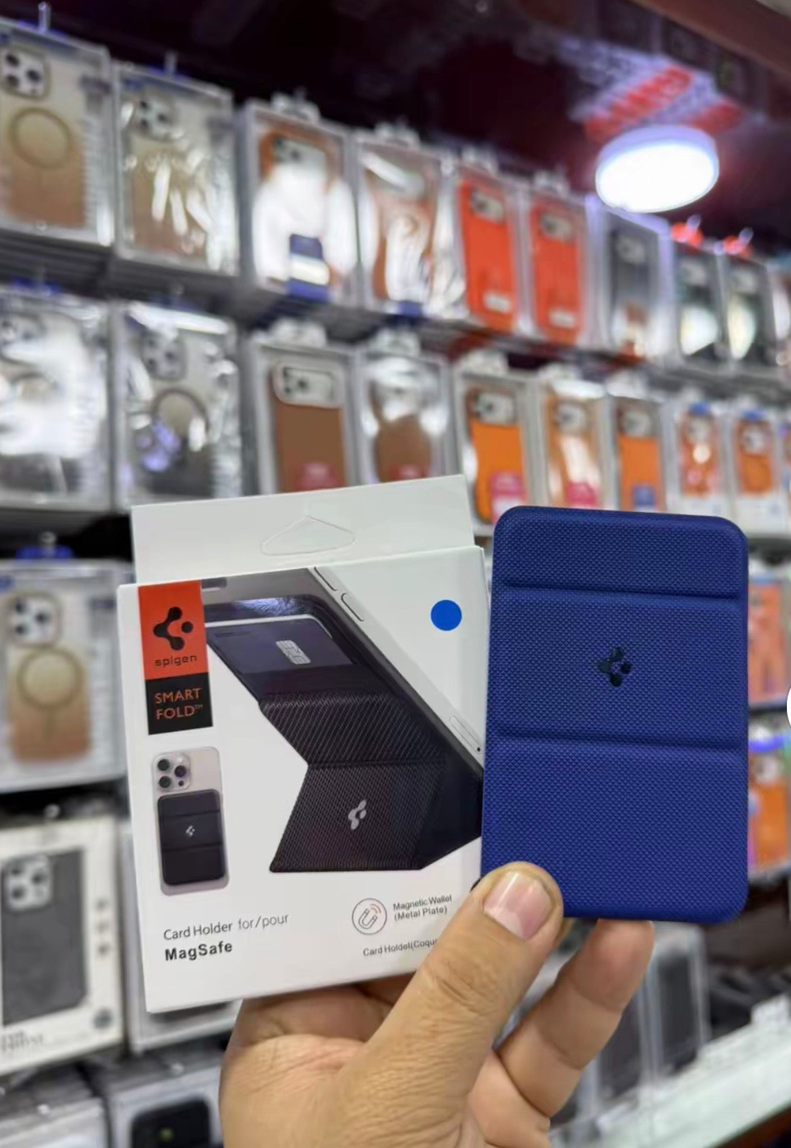 Spigen Wallet Smart Fold (Mag Fit), Card Fold+Stand
