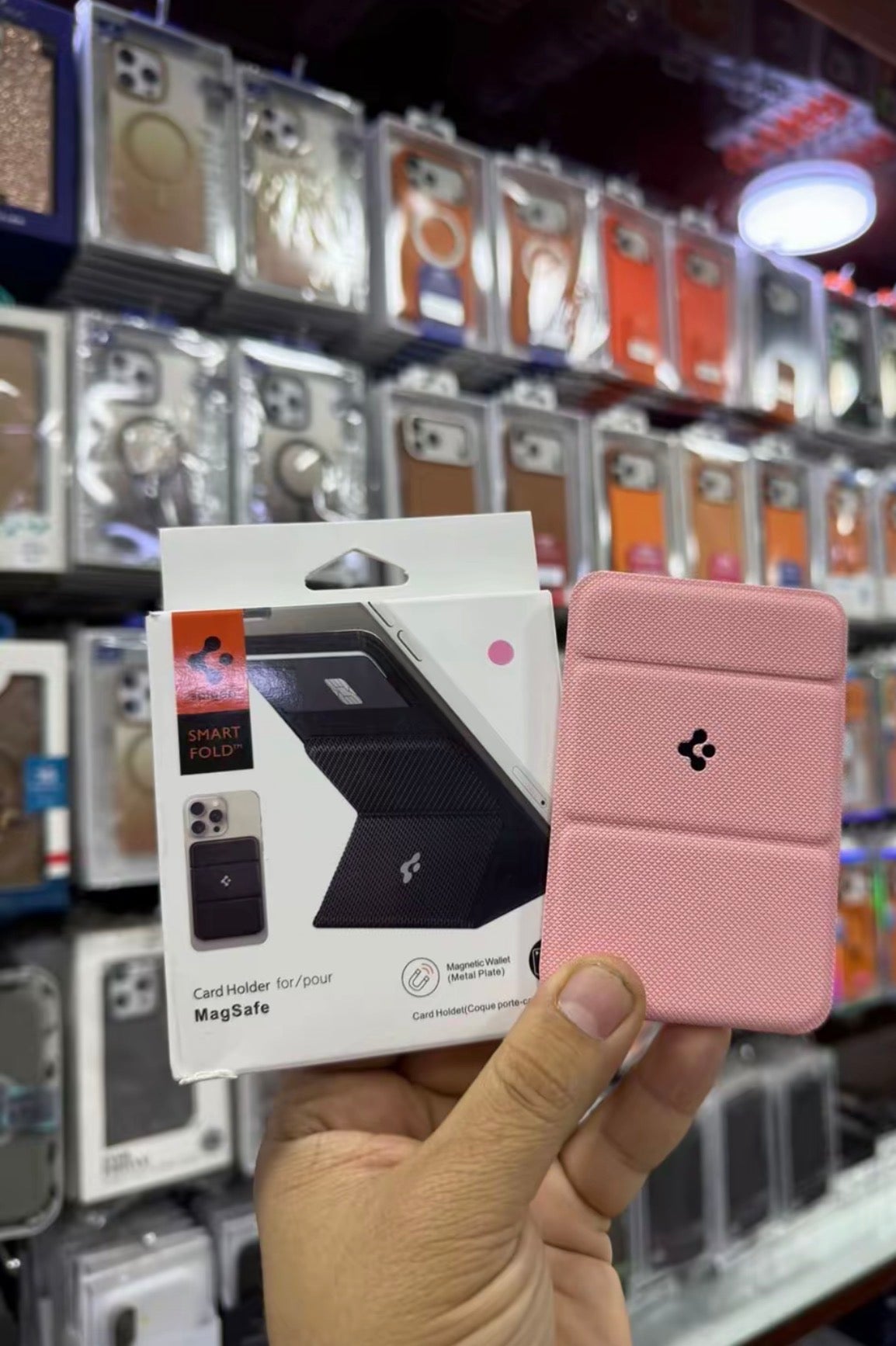Spigen Wallet Smart Fold (Mag Fit), Card Fold+Stand