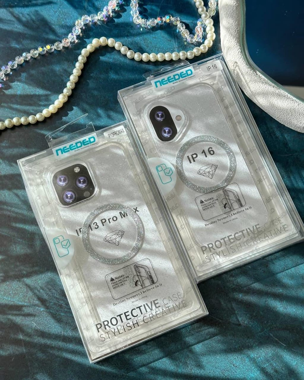 New Transparent MagSafe Blingy Shimmer Case With Shimmer Body 💫