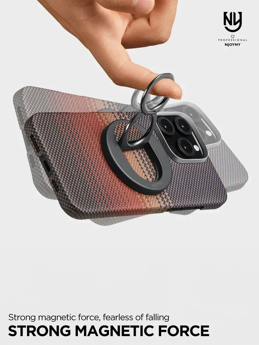 NJOYNY Magnetic Ring Holder & Phone Stand