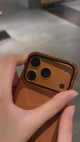 New Lens Glass Stand Clear Case