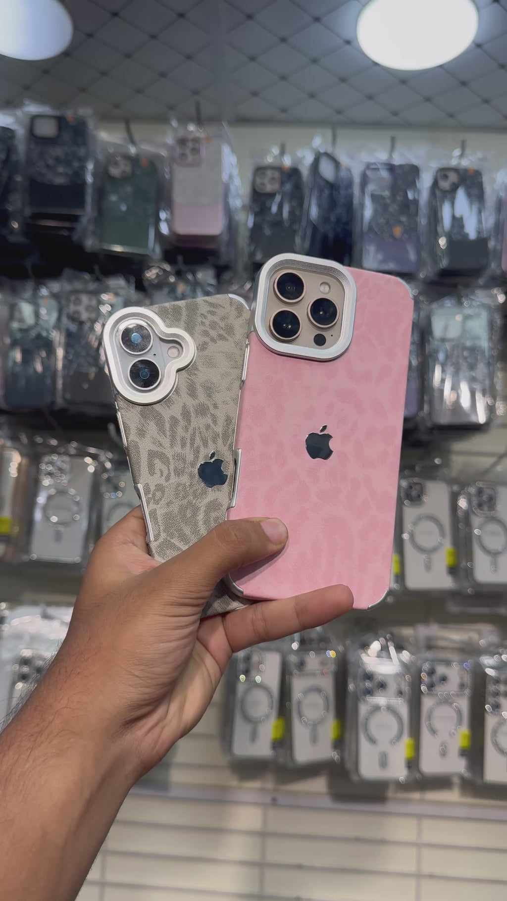 New Luxe Leapords Leather Feel Case