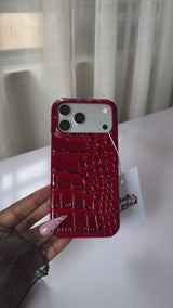 New Crocodile Leather Case 🐊