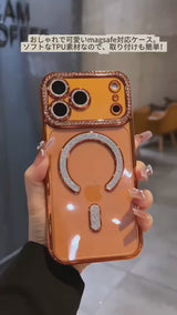 New Diamound Blingy Magsafe clear Case🤍💍