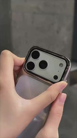 New Lens Glass Stand Clear Case
